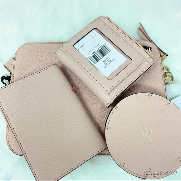 Kate spade bag flamingo pool crossbody wallet coin - Picture 3 of 8